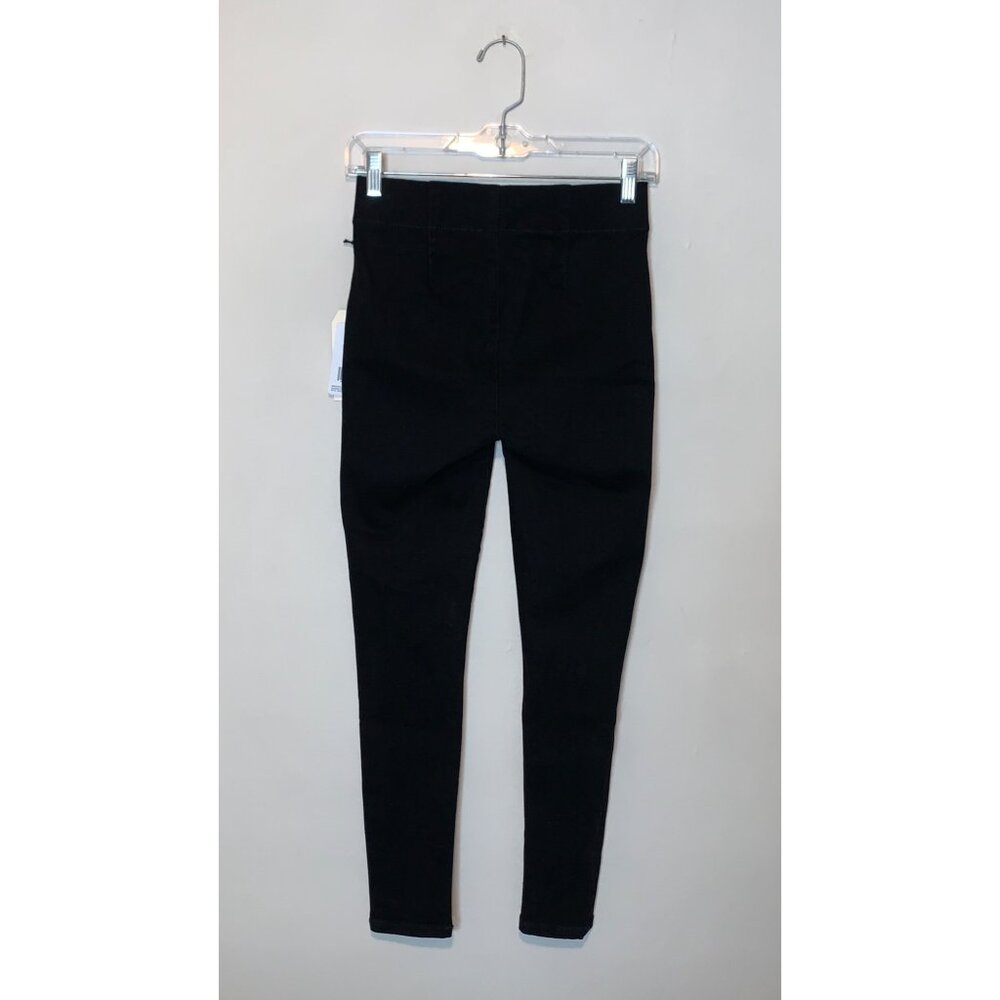 Current/Elliott Vignette Coal Black Skinny Jeans Women's Size XS - Picture 3 of 7